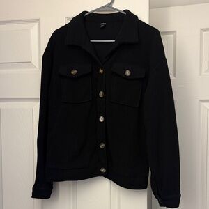 Black Women's Fleece Jacket